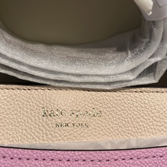 NWT Kate Spade Pink Cream Sweet Pea Multi Convertible Crossbody Bag MSRP $198 - Picture 2 of 11